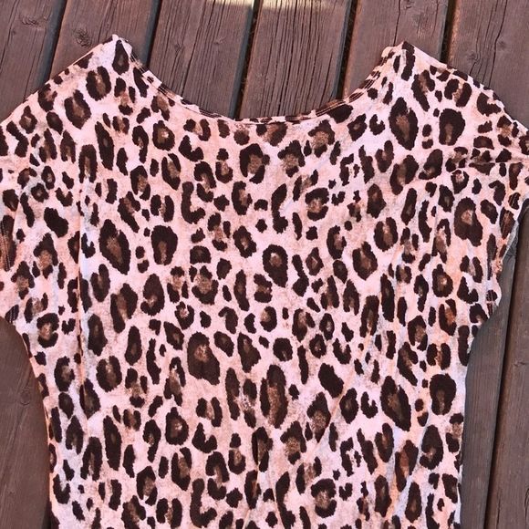 C&C CALIFORNIA Cheetah Print Tee - Picture 8 of 9